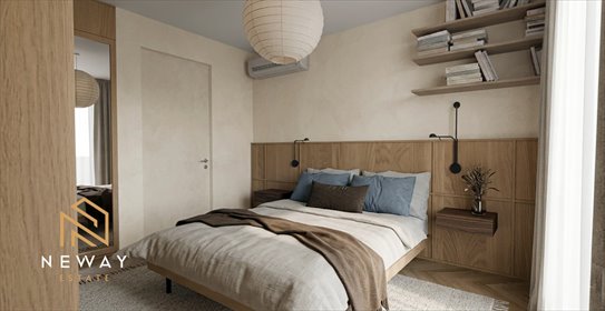 Nowoczesne 102 m² na ostatnim piętrze z panoramicznym widokiem mieszkanie Kraków, Podgórze Duchackie, Malborska