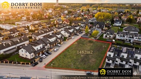 Sprzedam działkę 1482 m² w prestiżowej lokalizacji Nowe Miasto działka Białystok, Nowe Miasto