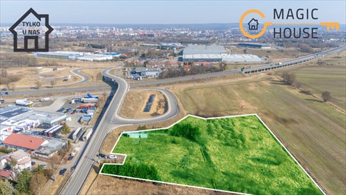 Działka inwestycyjna przy S7 1,03 ha, elastyczne warunki działka Elbląg
