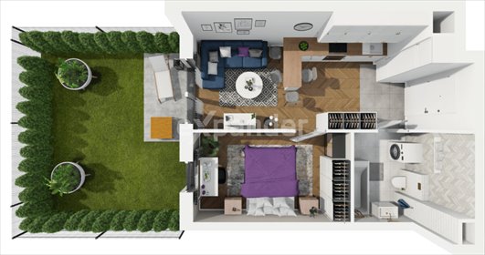 mieszkanie na sprzedaż 35m2 mieszkanie Lublin, Bazylianówka, Aleja Spółdzielczości Pracy