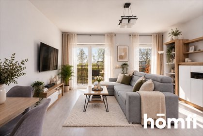 Nowoczesne 3-pokojowe mieszkanie 69,5 m² z garażem i komórką mieszkanie Józefosław, Jutrzenki