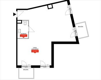 Sprzedam nowoczesne mieszkanie 66 m² w Krakowie z potencjałem inwestycyjnym mieszkanie Kraków, Bronowice, Juliusza Lea
