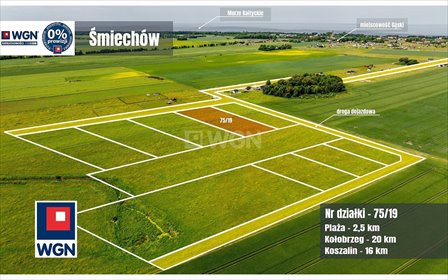 działka na sprzedaż 3022m2 działka Śmiechów, Śmiechów