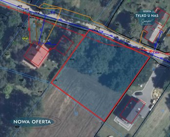 Polecam działkę 1623 m² pod zabudowę jednorodzinną działka Madaje Nowe