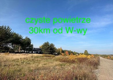 działka na sprzedaż 845m2 działka Krusze