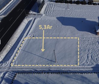 działka na sprzedaż 533m2 działka Trzciana