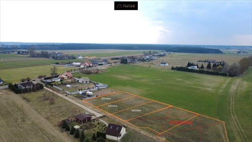 Działki budowlane 935 m² pod Wągrowcem – idealne pod dom! działka Długa Wieś