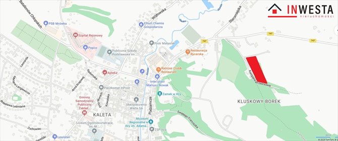 działka na sprzedaż 6349m2 działka Iłża, Kluskowy Borek