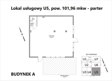 lokal użytkowy na sprzedaż 102m2 lokal użytkowy Wrocław, Brochów, Syryjska