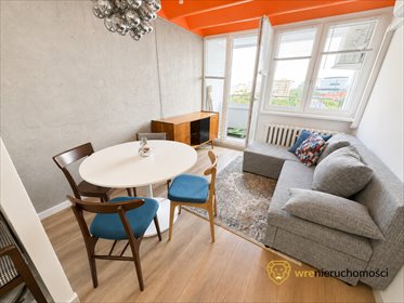 Nowoczesne 2-pokojowe mieszkanie z balkonem i klimatyzacją mieszkanie Wrocław, Fabryczna, Gajowicka