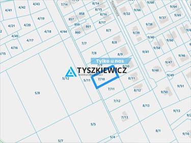 działka na sprzedaż 1122m2 działka Bolesławice, Szafirowa