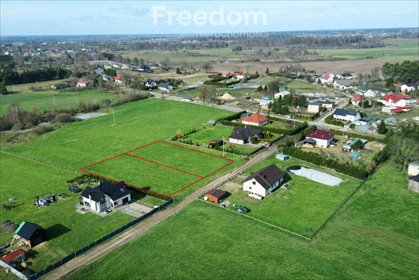 Działki budowlane w Rudzienicach, cicha okolica, 1562 m² działka Rudzienice, Dębowa