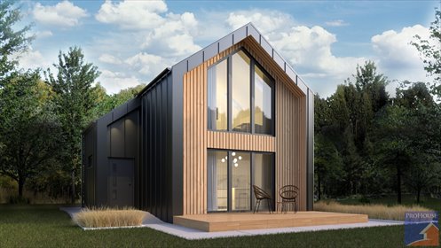 Nowoczesny energooszczędny dom STEICO 69,5 m² w Laskowej polecam! dom Jaworzna