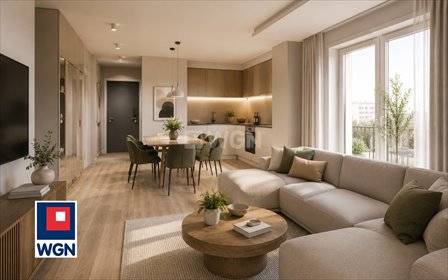 Przestronny 5-pokojowy apartament z dużym balkonem w nowoczesnej inwestycji mieszkanie Wrocław, Kleczków, Reymonta