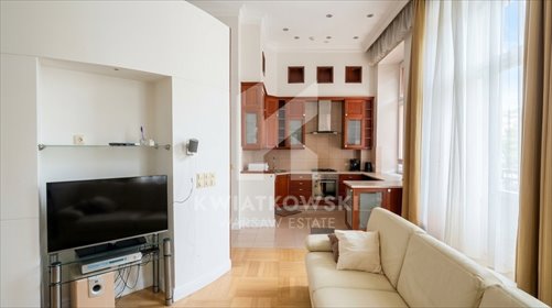 Zapraszam do wynajęcia 58 m² apartamentu w sercu Śródmieścia mieszkanie Warszawa, Śródmieście, Ujazdów, al. Aleje Ujazdowskie