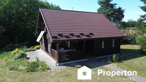 Na sprzedaż dom z bala 91 m² z dużą działką 7973 m² w Nieciecz-Dwor dom Nieciecz-Dwór
