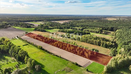 Działka 2,73 ha przy Rezerwacie Rawka – spokój i natura działka Ziemiary
