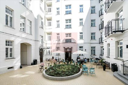Stylowe biuro 55 m² w kamienicy - wysoki standard i balkon lokal użytkowy Warszawa, Śródmieście