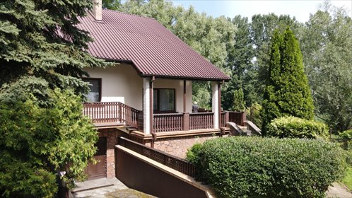 Dom nad Wisłą 220 m² - spokojna okolica i taras dom Mniszew
