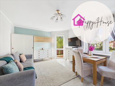 Do sprzedania funkcjonalne 3-pokojowe mieszkanie 45,6 m² z balkonem mieszkanie Olsztyn, Jaroty, Floriana Piotrowskiego