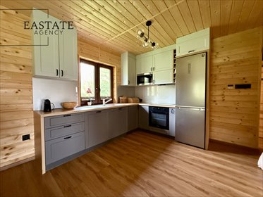 Nowoczesny dom 75 m² z tarasem i garażem, blisko natury dom Łomnica