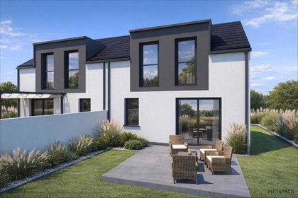 Nowoczesny bliźniak 94 m² w Szczancu - zapraszam dom Szczaniec