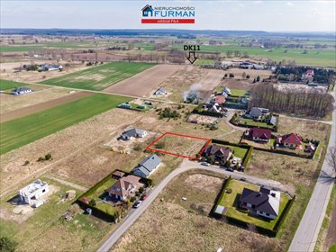 działka na sprzedaż 1166m2 działka Ługi Ujskie