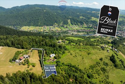 działka na sprzedaż 2000m2 działka Krościenko Nad Dunajcem, Lubań