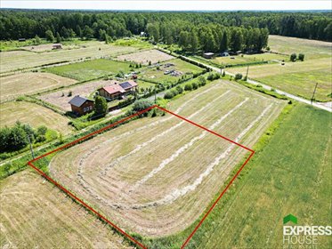 działka na sprzedaż 2072m2 działka Osieck, Kąciki, Brzozowej Polany