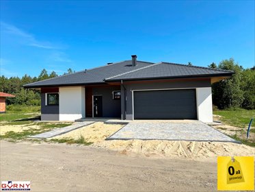 Nowoczesny dom 162 m² z tarasem i garażem w Uszczynie dom Uszczyn