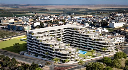 Nowoczesne apartamenty z basenem w San Miguel de Salinas polecam mieszkanie Costa Blanca, Costa Blanca