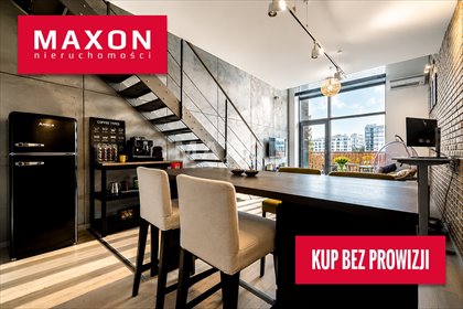 Nowoczesny loft 67,65 m2 z wysokim sufitem i tarasem. mieszkanie Warszawa, Mokotów, ul. Jana Pawła Woronicza