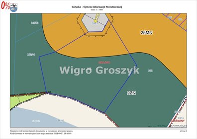 Zapraszam do zakupu działki nad Jeziorem Niegocin z linią brzegową działka Grajwo, Sztormowa