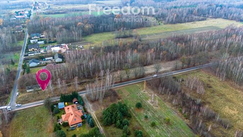 działka na sprzedaż 1280m2 działka Oddział