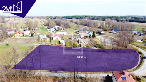 działka na sprzedaż 6839m2 działka Trzęsówka