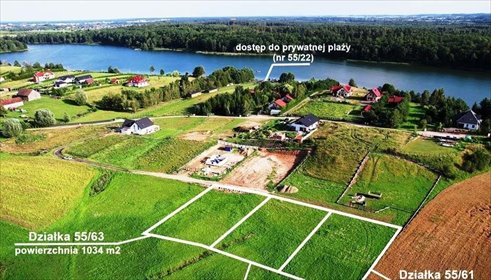 działka na sprzedaż 1034m2 działka Chrzanowo, Kubusia Puchatka