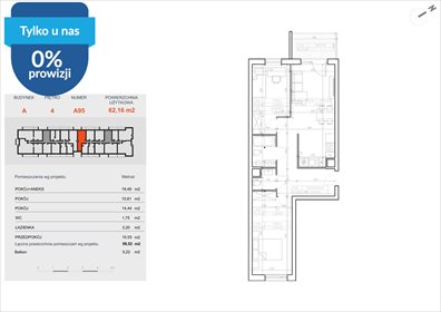 Na sprzedaż przestronne 3-pokojowe mieszkanie z systemem smart home mieszkanie Bydgoszcz, Bielawy, Jana Karola Chodkiewicza