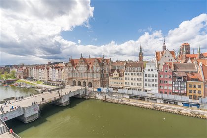 Luksusowy penthouse z widokiem na Motławę i Stare Miasto. mieszkanie Gdańsk, Chmielna