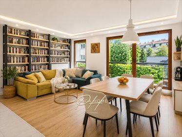Dwupoziomowe 120 m² z ogrodem i garażem w Warszawie mieszkanie Warszawa, Praga-Południe Gocław, Międzyborska