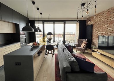 Nowoczesny 58 m² apartament z loggią, klimatyzacją i luksusową łazienką mieszkanie Warszawa, Sielecka