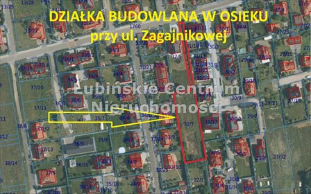 Działka 1800 m² pod dom jednorodzinny, media w drodze - polecam! działka Osiek