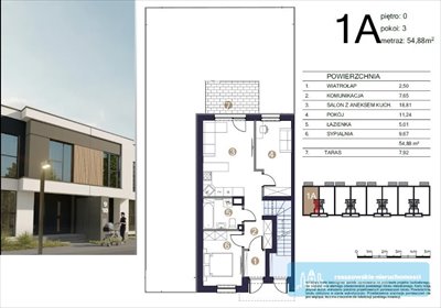 mieszkanie na sprzedaż 55m2 mieszkanie Rzeszów, Krakowska