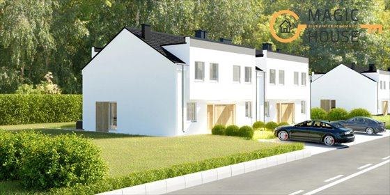 Nowoczesny dom 93 m² z ogrodem i niskimi kosztami (Miszewko) dom Miszewko, Dąbrowa
