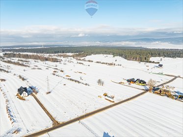 działka na sprzedaż 1130m2 działka Bór, Widokowa