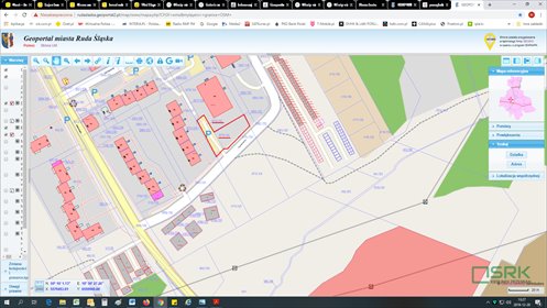 działka na sprzedaż 1097m2 działka Ruda Śląska, Piernikarczyka