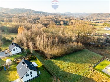 działka na sprzedaż 1850m2 działka Krzywaczka