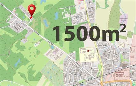 Działka na sprzedaż 1500m2 działka Wałcz, Chrząstkowo, Podleśna