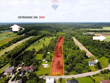 działka na sprzedaż 5707m2 działka Magonie