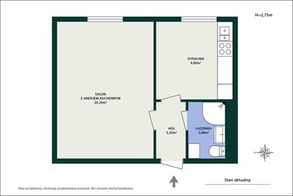 mieszkanie na sprzedaż 36m2 mieszkanie Warszawa, Ochota, Grójecka