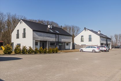 Dom bliźniak 99 m² z ogrodem, tarasem i basenem dom Słubice, Północna